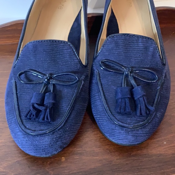 Nurture by Lamaze Navy Blue Flats Size 9 - Picture 2 of 5